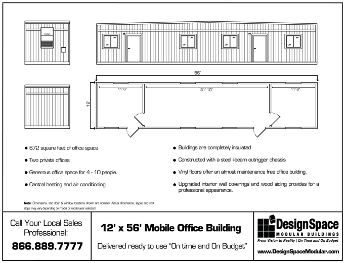 mobile office trailer