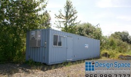 8×40 Ground Level Office/Storage
